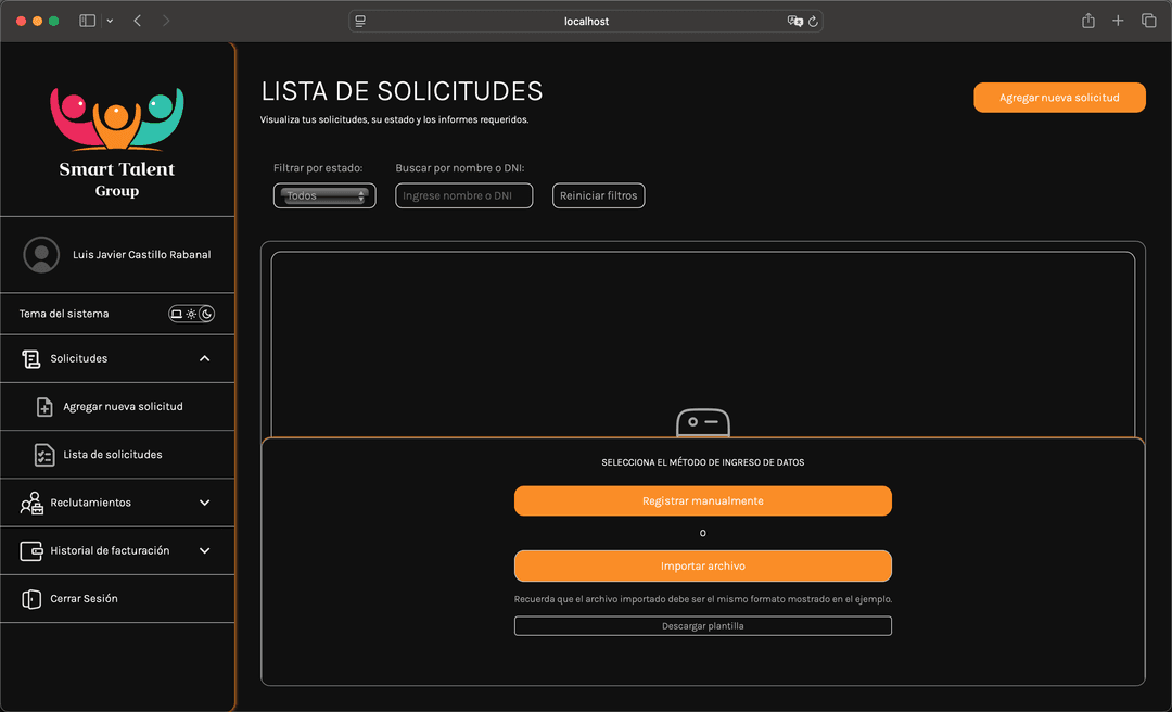 Smarttalent - Requests